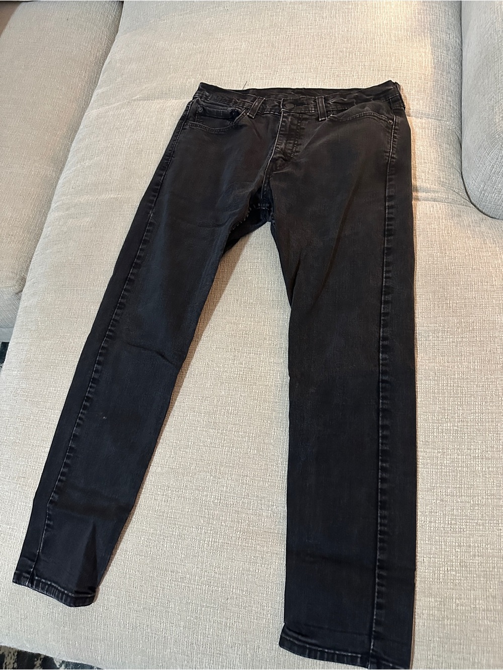 Levi’s 512 Slim Taper Jeans Men’s 33x30 Black Denim